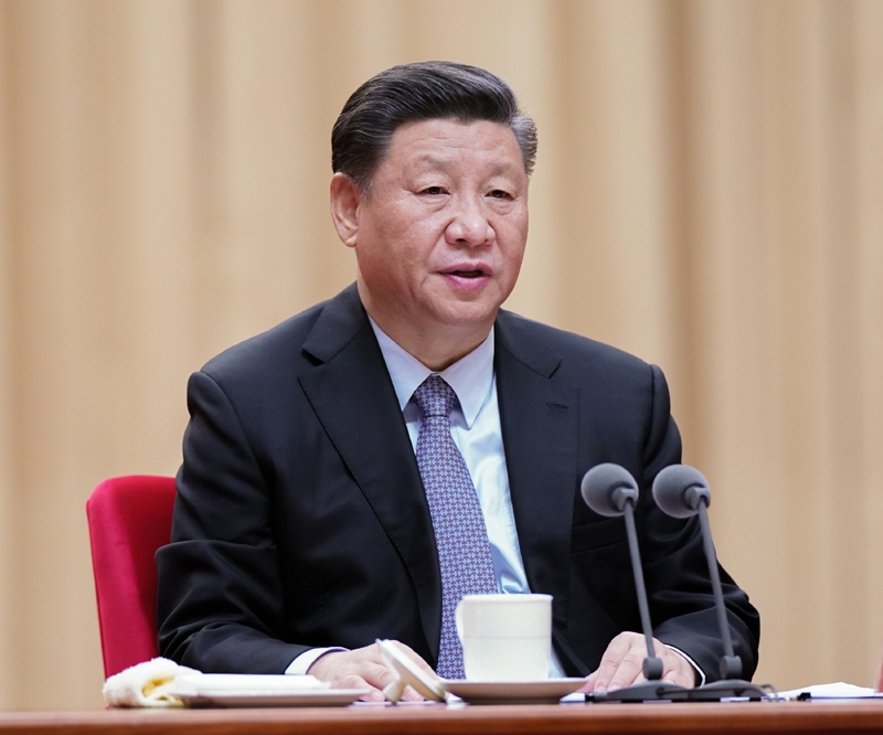 　　1月8日，“不忘初心、牢記使命”主題教育總結大會(huì )在北京召開(kāi)。中共中央總書(shū)記、國家主席、中央軍委主席習近平出席會(huì )議并發(fā)表重要講話(huà)。